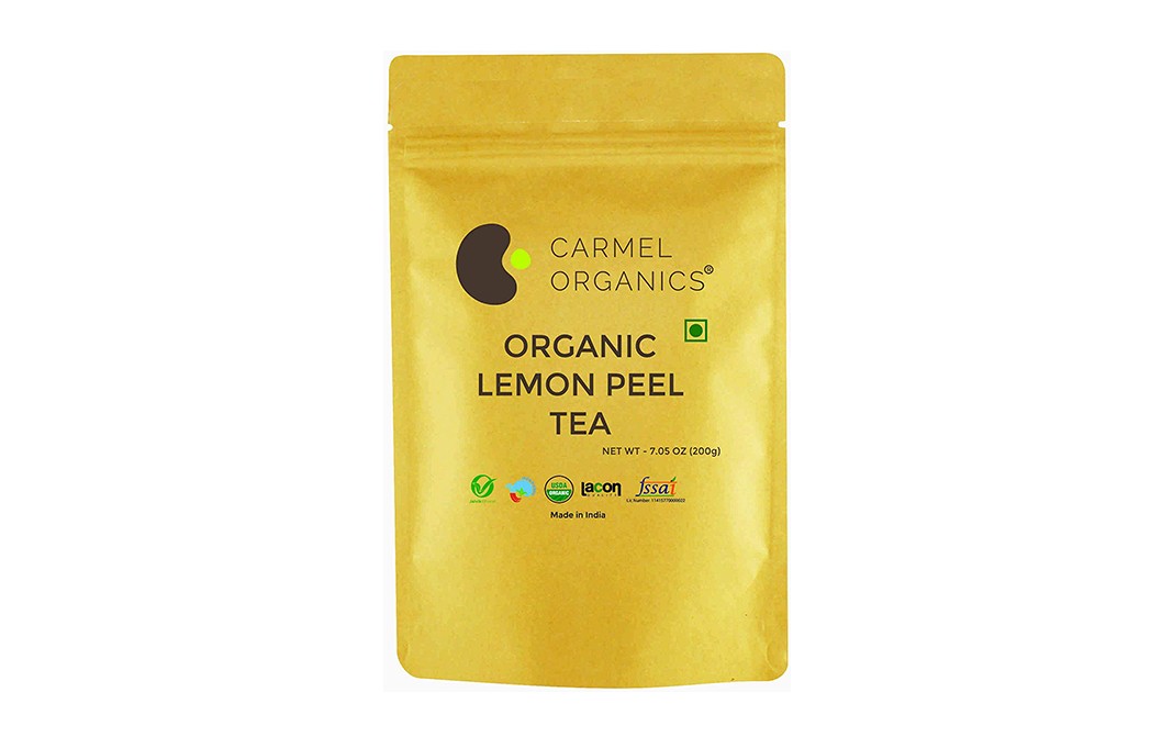 Carmel Organics Lemon Peel Tea    Pack  200 grams